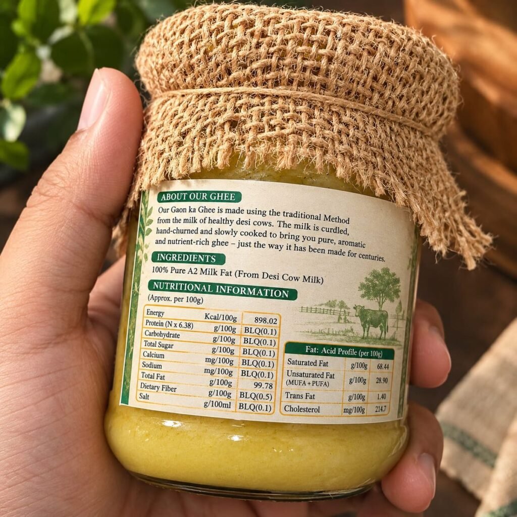 Gaon Ka Ghee – Pure Desi Cow Ghee